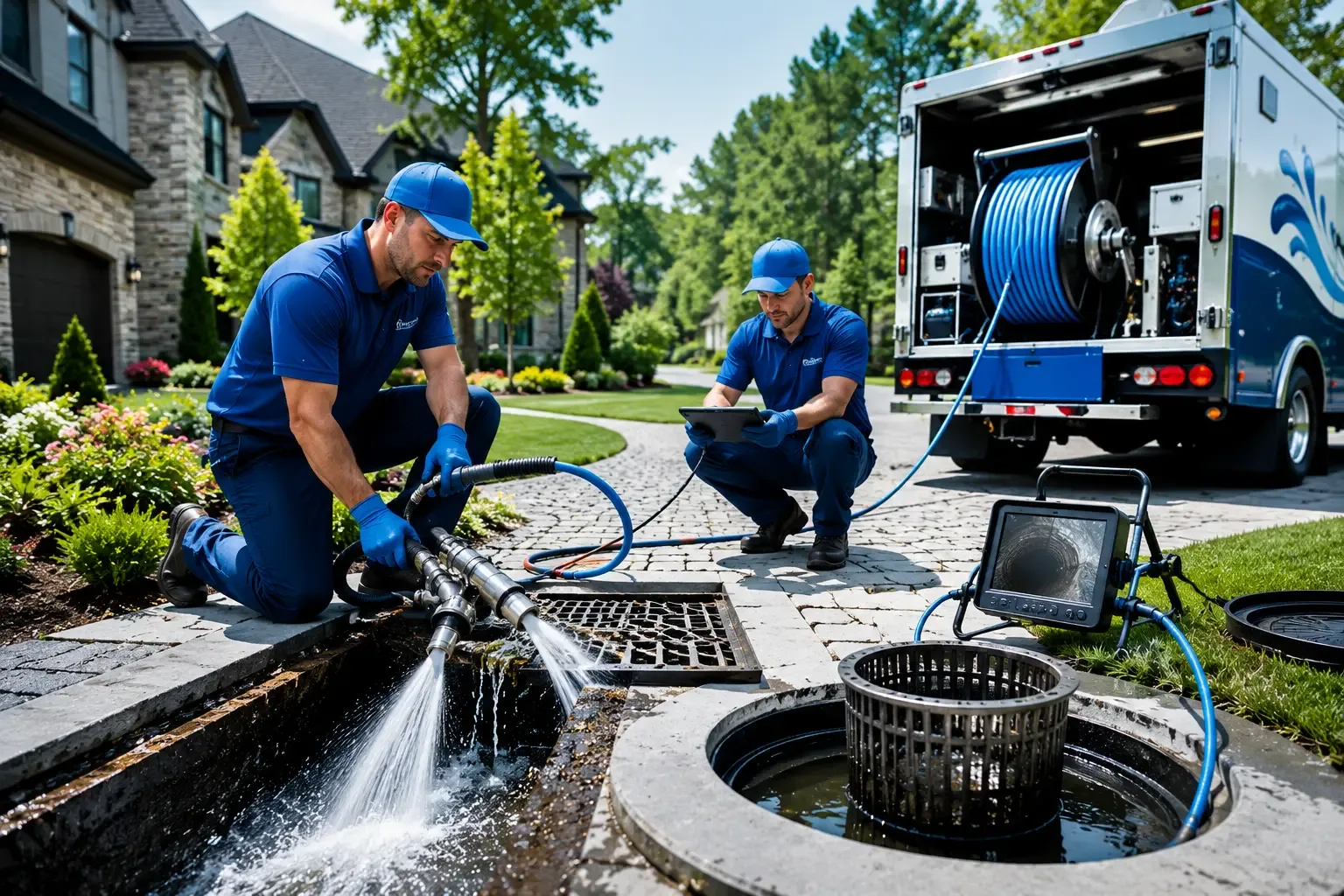 Local outdoor drain cleaning professionals in Alton, KS